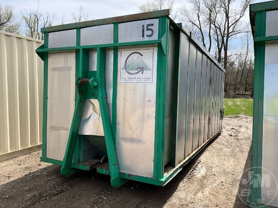 GREEN MOUNTAIN TECHNOLOGIES IN-VESSEL COMPOSTING RECTANGLE ROLL-OFF CONTAINER