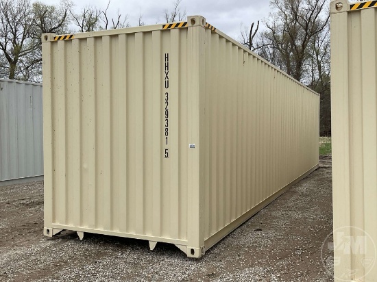 40'  CONTAINER SN: HHXU3293815
