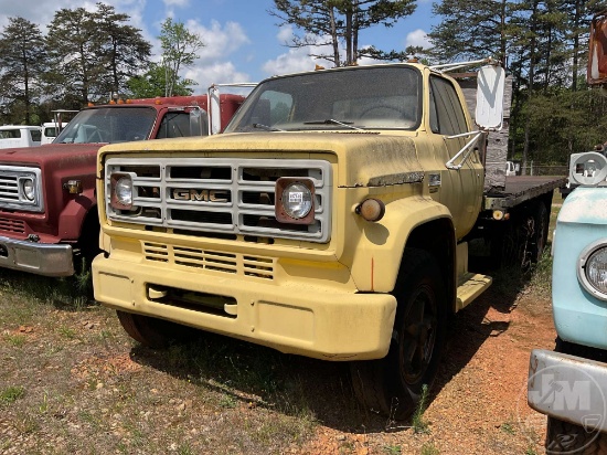 GMC S/A FLATBED TRUCK VIN: TCE615V606671