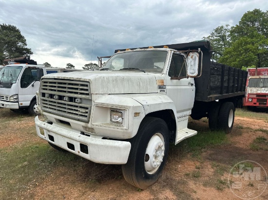 FORD  SINGLE AXLE DUMP TRUCK VIN: FD70HVHH0497