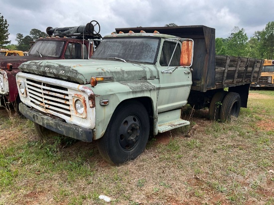 FORD F600 S SINGLE AXLE DUMP VIN: F60CCG64354