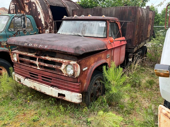 DODGE  400 S SEWER/WATER/TANK TRUCK VIN: D41EG0S168489