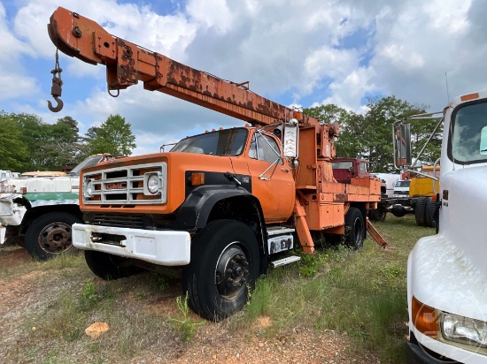 1986 GMC C7 BOOM TRUCK VIN: 1GDM7D1G5GV542445