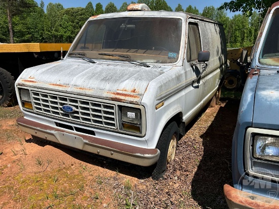 1987 FORD E-150 CARGO VAN VIN: 1FTDE14Y4HHA83180