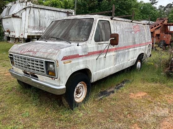 1985 FORD E-250 CARGO VAN VIN: 1FTFS24H8FHC22148