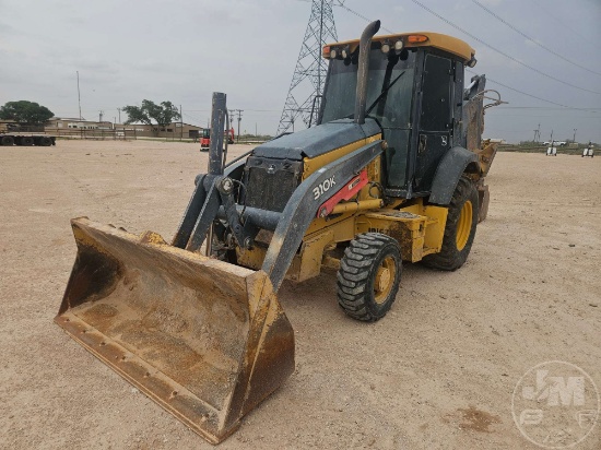 2013 DEERE 310K LOADER BACKHOE SN: 1T0310KXTDE246250