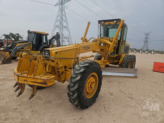1985 DEERE 772A MOTORGRADER SN: DW772AX505274