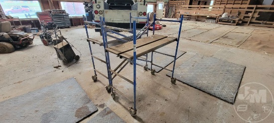 QTY OF (2) ROLLING SCAFFOLDS