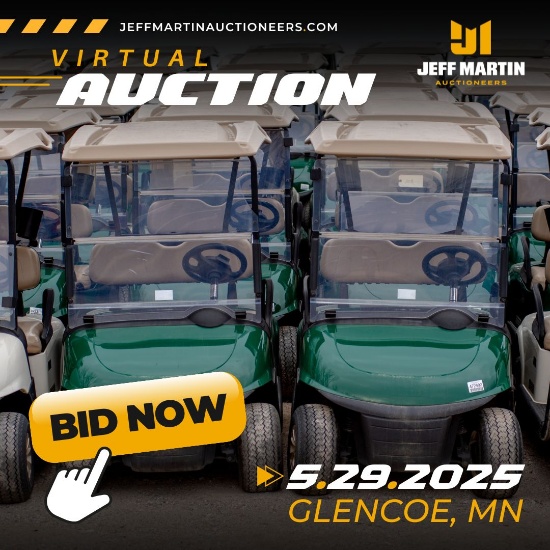 VIRTUAL GOLF CART INVENTORY REDUCTION AUCTION