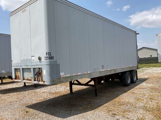 2000 FRUEHUAF FRUEHUAF 28'X96" VAN TRAILER VIN: 1JJV452F8YF639946