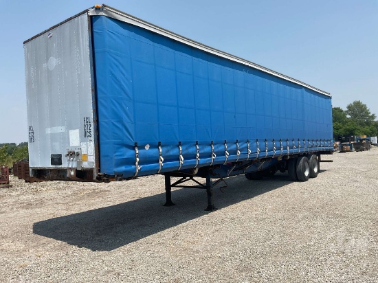 2002 UTILITY TRAILER MANUFACTURER UTILITY TRAILER MANUFACTURER T/A CURTAIN SIDE VIN: 1UYTS24812A8809
