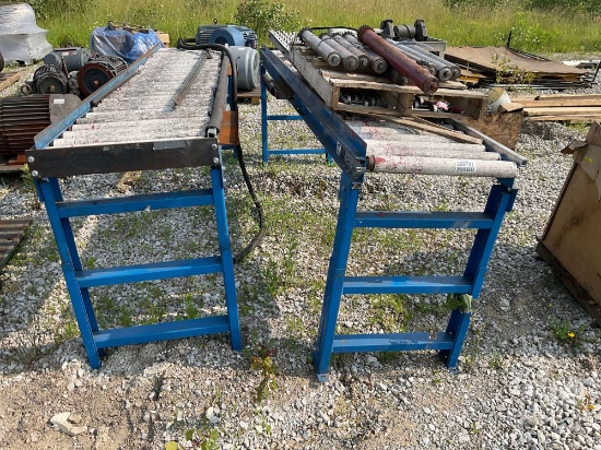 QTY OF (2) WITH A PALLET OF ROLLERS