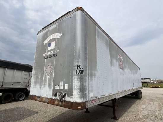 1995 FRUEHAUF  F3HLP-91.5-NT2-48 48'X96" VAN TRAILER VIN: 2V04826SE024559