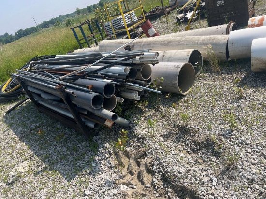 LOT OF VARIOUS SIZE PIPES AND HOLES