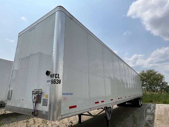 2024 WABASH VANS DRY VAN DURAPLATE 53'X102" VAN TRAILER VIN: 1JJV532D4RL450245