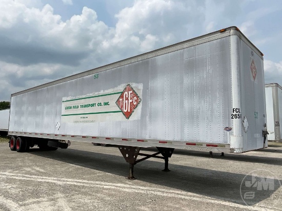 2000 UTILITY VS2DC 53'X102" VAN TRAILER VIN: S2532YP383913