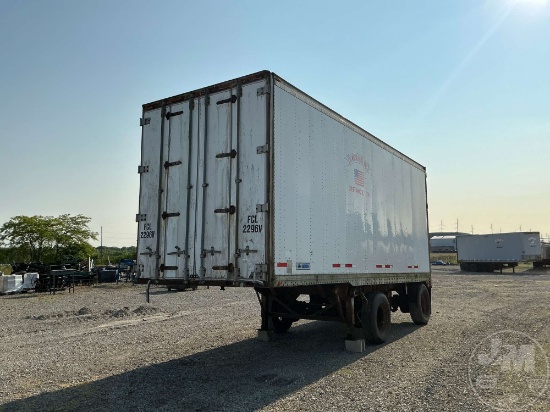 2025 MONON MONON 28'X102" VAN TRAILER VIN: 1NNVA5329SM221946