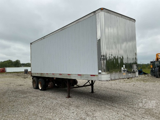 2000 TRAILMOBILE TRAILMOBILE TRAILER 28'X102" VAN TRAILER VIN: 1PT07AAM3Y9011696