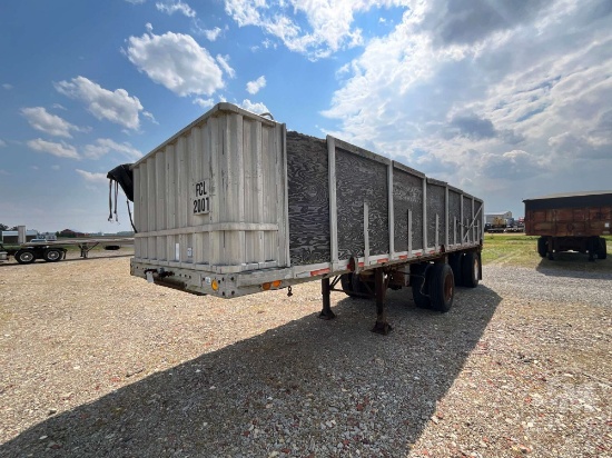 CITY WELDING  ALUMINUM FLATBED TRAILER VIN: AF526 304