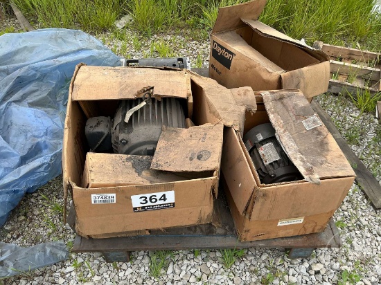 PALLET OF DAYTON ELECTRIC MOTORS