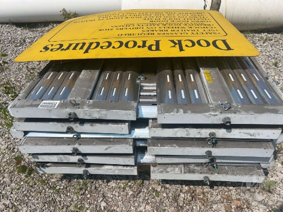 LOT OF CEILING LIGHTS AND SIGNS