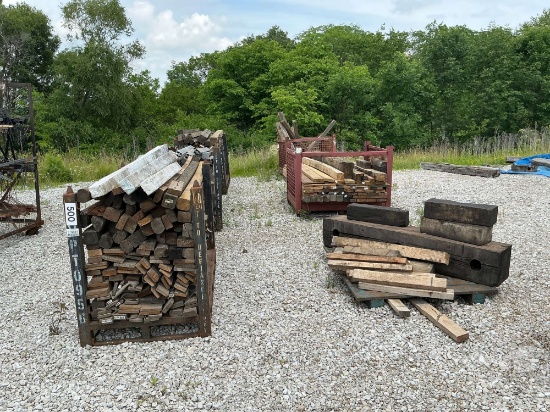 SIX CRATES/PALLETS OF DUNNAGE