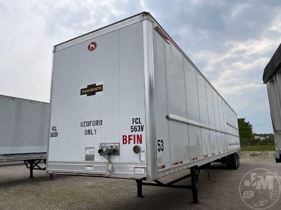 2014 GREAT DANE TRAILERS DRY VAN 53'X102" VAN TRAILER VIN: 1GRAP0620EB702345