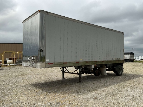 1999 TRAILMOBILE TRAILMOBILE TRAILER 28'X102" VAN TRAILER VIN: 1PT07AAE3X9017666