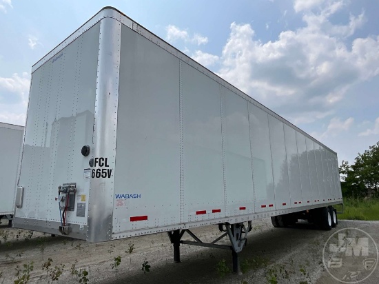 2024 WABASH VANS DRY VAN DURAPLATE 53'X102" VAN TRAILER VIN: 1JJV532D8RL450247