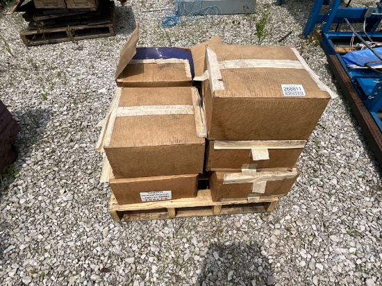 9 BOXES OF CLEAR STRIPPING