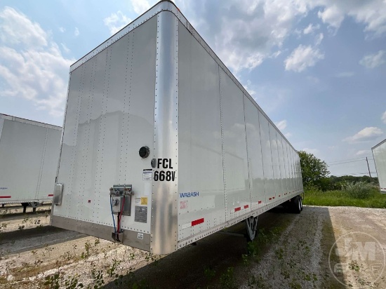 2024 WABASH VANS DRY VAN DURAPLATE 53'X102" VAN TRAILER VIN: 1JJV532D1RL450249
