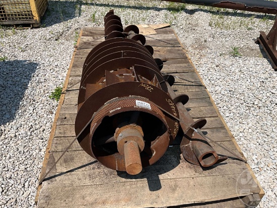 2 SECTIONS OF STEEL CORK SCREW