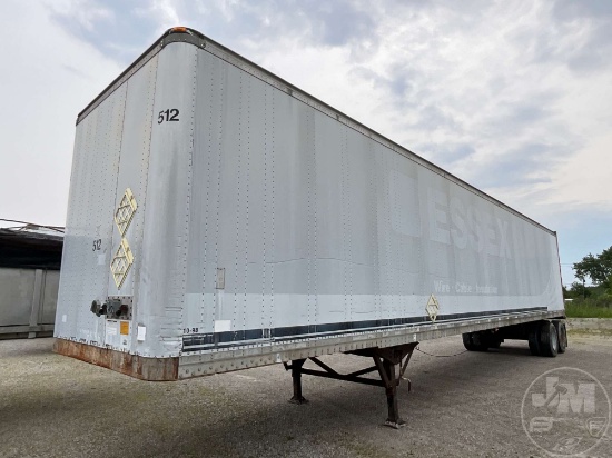 1994 STRICK DRY VAN 48'X96" VAN TRAILER VIN: 1S12E8484RE367399