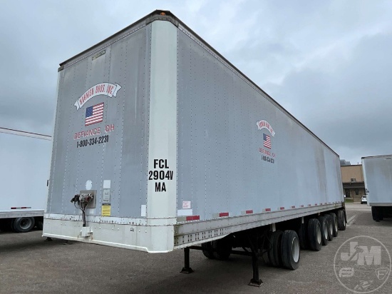 2000 STOUGHTON AVW505-6AXLESPL VAN TRAILER VIN: 1DW1A50651S431002
