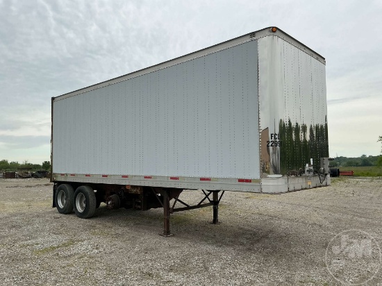 2000 TRAILMOBILE TRAILMOBILE TRAILER 28'X102" VAN TRAILER VIN: 1PT07AAM7Y9011698