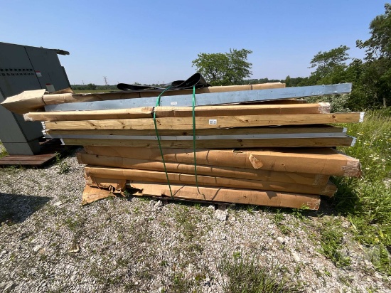 PALLET OF CURTAIN FORMS