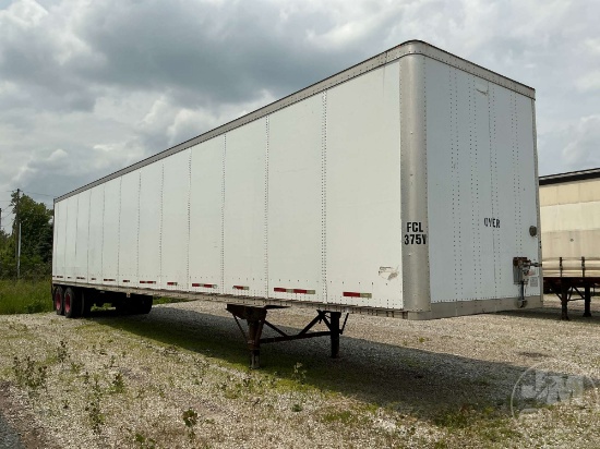 2007 WABASH WABASH NATIONAL CORPORATION 53'X102" VAN TRAILER VIN: 1JJV532W07L028455