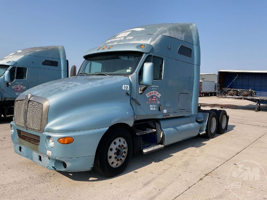 1997 KENWORTH T2000 T/A TRI AXLE SLEEPER TRUCK TRACTOR VIN: 1XKTD29X8VJ743945