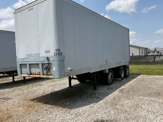 2000 FRUEHAUF 28'X96" VAN TRAILER VIN: 1JJV362F6YF039937