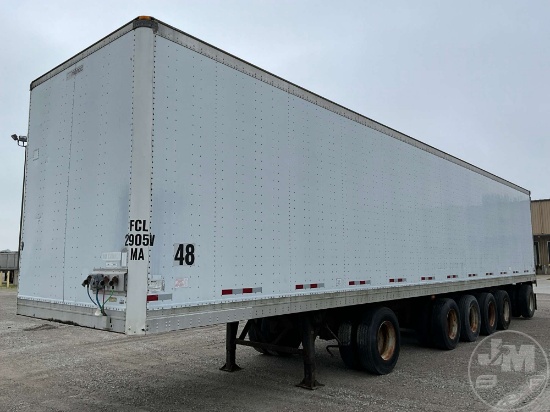 2005 MANAC 94650009 48'X102" VAN TRAILER VIN: 2M596152461105528