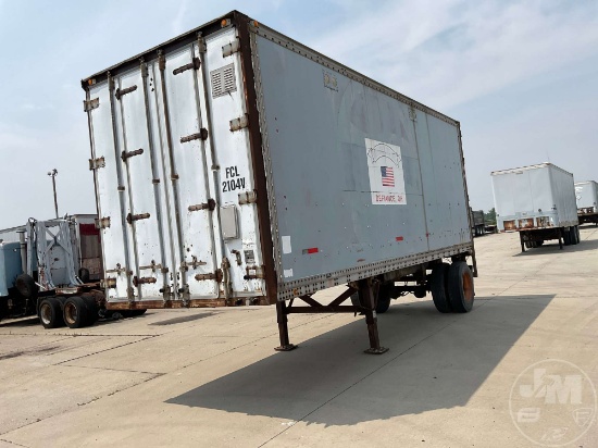 28'X96" VAN TRAILER VIN: 1DW1A282XGS490701