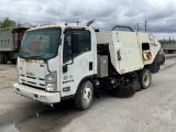 2014 ISUZU  NQR/NRR W/ SWARZE A4 SWEEPER BED VIN: JALE5W160E7901055 S/A SWEEPER TRUCK