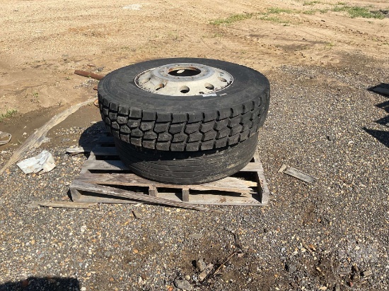 VARIOUS SIZES AND BRANDS, QUANTITY (2), (1) ROADMASTER WITH RIM
