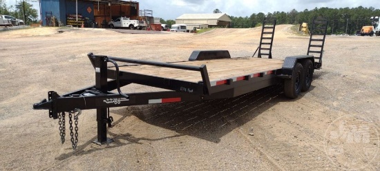 BYE- RITE EQUIPMENT TRAILER 7'X20' VIN: 018338