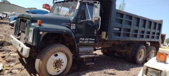 1988 NAVISTAR F-1954 6X6 TANDEM AXLE DUMP TRUCK VIN: 1HTLLDCR5JH563329