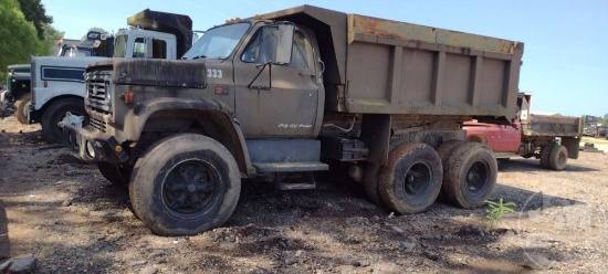 1984 GMC C7000 TANDEM AXLE DUMP TRUCK VIN: 1GTS7D4G9EV546700