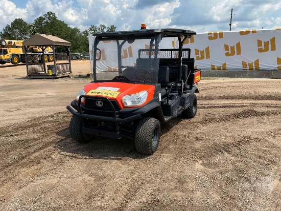 2020 KUBOTA RTV-X1140 4-SEATER UTV SN: A5KD2GDBLLG037189