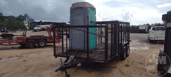 2013 BIG TEXAS 16 FT T/A TRASH TRAILER/PORTA POTTY COMBO VIN: 5VNBU1623DT116786