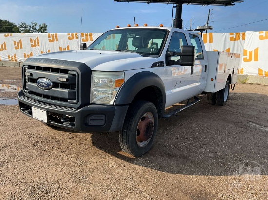 2016 FORD F-550 S/A UTILITY TRUCK VIN: 1FD0W5GY2GEB18180