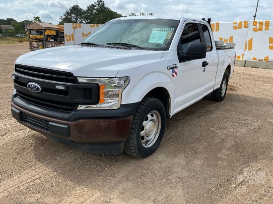 2019 FORD F-150 XL EXTENDED CAB 4X2 PICKUP VIN: 1FTEX1C50KKD52033